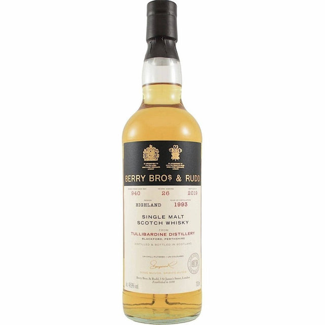 Tullibardine 26 Year Old Berry Bros & Rudd - Milroy's of Soho
