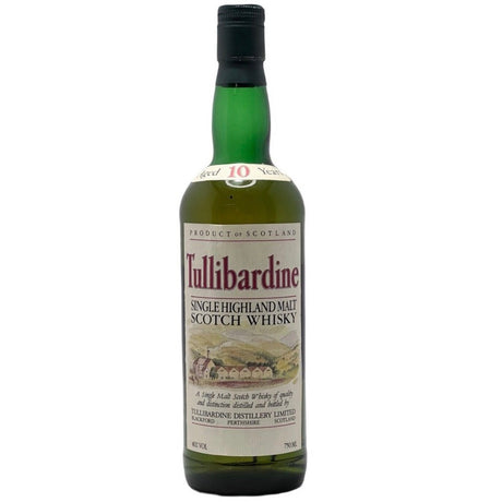 Tullibardine 10 Year Old 1980s 40% - Milroy's of Soho - Whisky