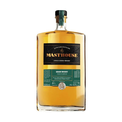Masthouse Single Grain Whisky 42% 50cl - Milroy's of Soho - ENGLISH
