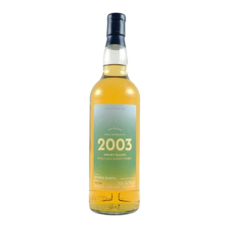 Orkney Islands 20 Year Old 2003 Spheric Spirits - Milroy&