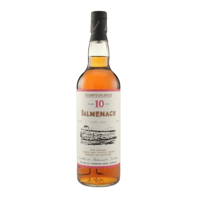 Balmenach 10 Year Old 2013 Thompson Bros - Milroy's of Soho - Scotch Whisky