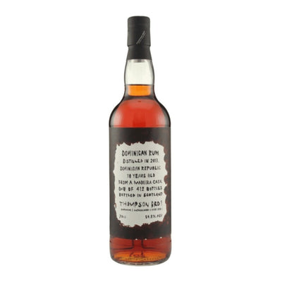 Dominican Rum 10 Year Old 2013 Thompson Bros 54.8% 70cl - Milroy's of Soho - Blended Rum
