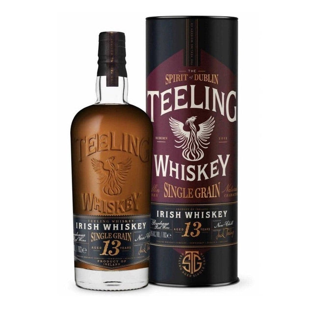 Teeling 13 Year Old Single Grain Bordeaux Red Wine Finish - Milroy's of Soho