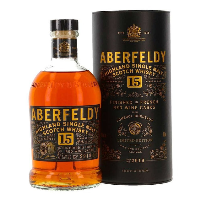 Aberfeldy 15 Year Old - Milroy's of Soho