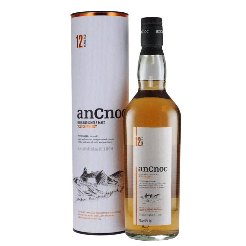Ancnoc 12 Year Old - Milroy&
