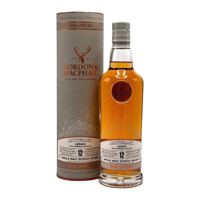 Ledaig 12 Year Old G&M Discovery - Milroy&