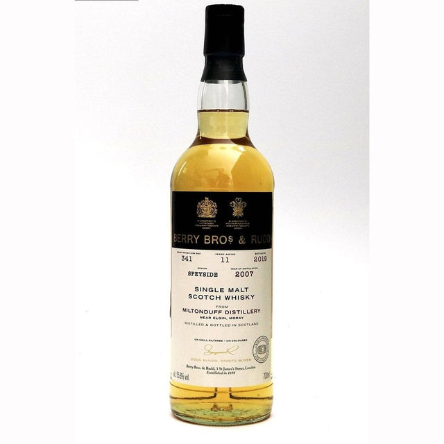 Miltonduff 11 Year Old Berry Bros & Rudd - Milroy's of Soho