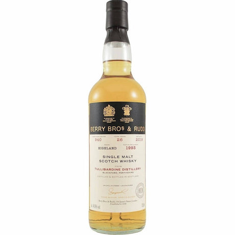 Tullibardine 26 Year Old Berry Bros & Rudd - Milroy's of Soho