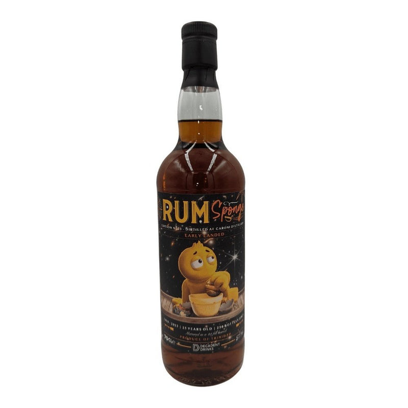 Caroni 25 Year Old Rum Sponge Edition 23 - Milroy&