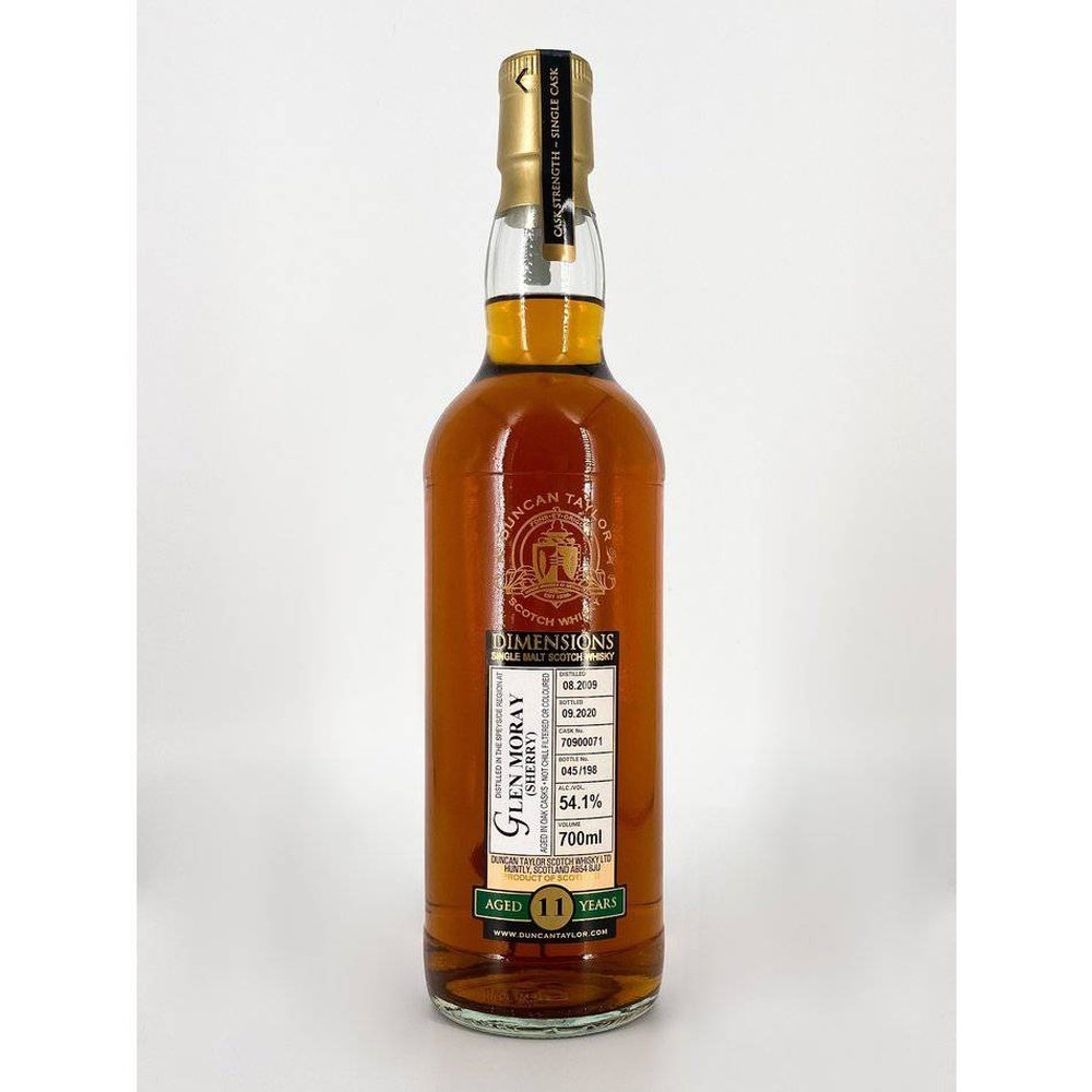 Glen Moray 11 Year Old Dimensions - Milroy's of Soho
