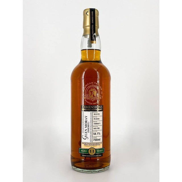 Glen Moray 11 Year Old Dimensions - Milroy's of Soho