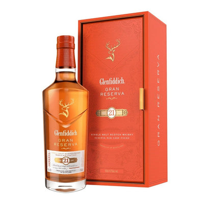 Glenfiddich 21 Year Old Gran Reserva Rum Cask Finish 40% 70cl - Milroy's of Soho - Scotch Whisky