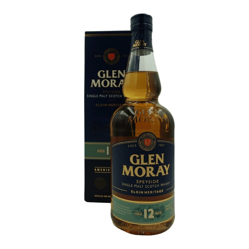 Glen Moray 12 Year Old Elgin Heritage 40% 70cl - Milroy&