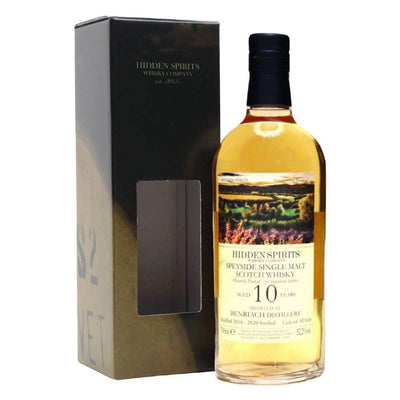 Benriach 10 Year Old Heavily Peated Hidden Spirits - Milroy's of Soho