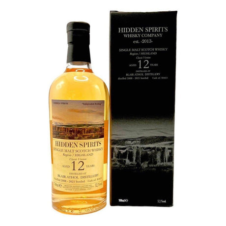 Blair Athol 12 Year Old Hidden Spirits - Milroy's of Soho