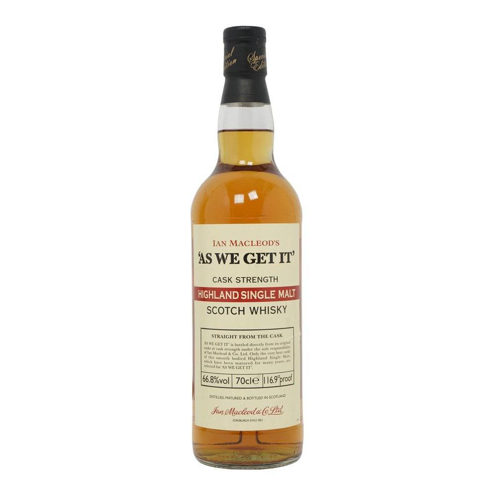 As We Get It - Highland - Milroy's of Soho