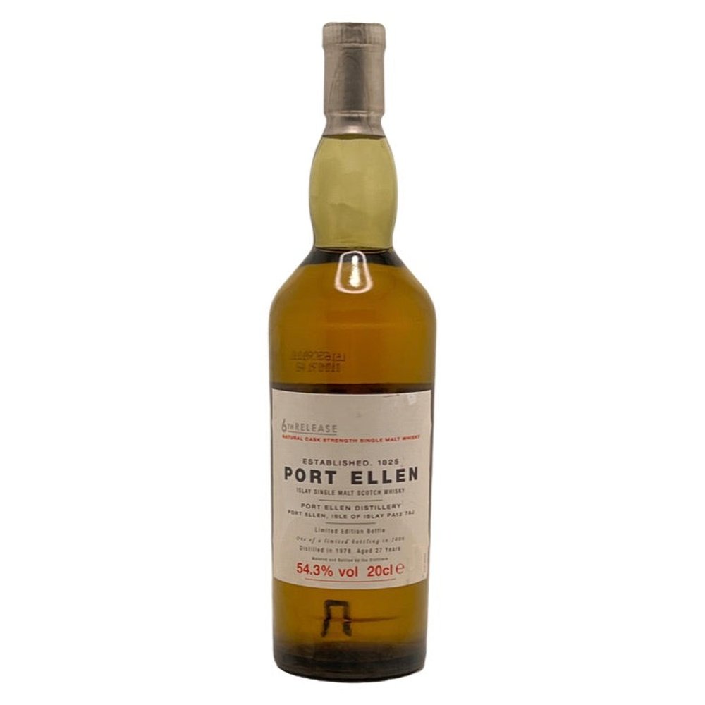 Port Ellen 27 Year Old 1978 6th Annual Release 20cl - Milroy's of Soho - Whisky