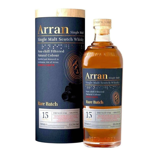 Arran 15 Year Old Argonne French Oak - Milroy's of Soho