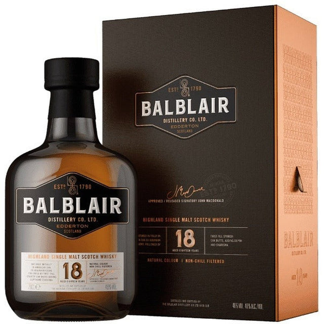 Balblair 18 Year Old - Milroy's of Soho