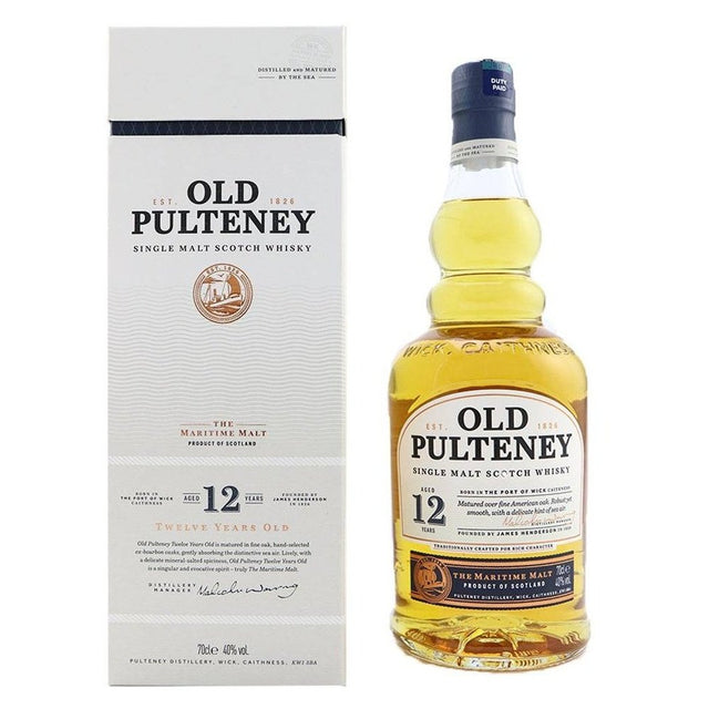 Old Pulteney 12 Year Old - Milroy's of Soho