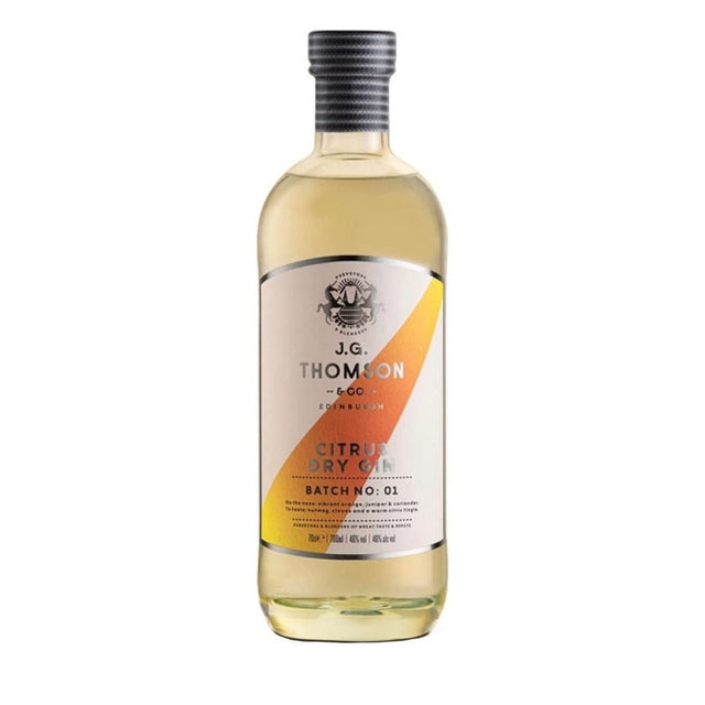 Citrus Dry Gin J.G. Thomson - Milroy's of Soho