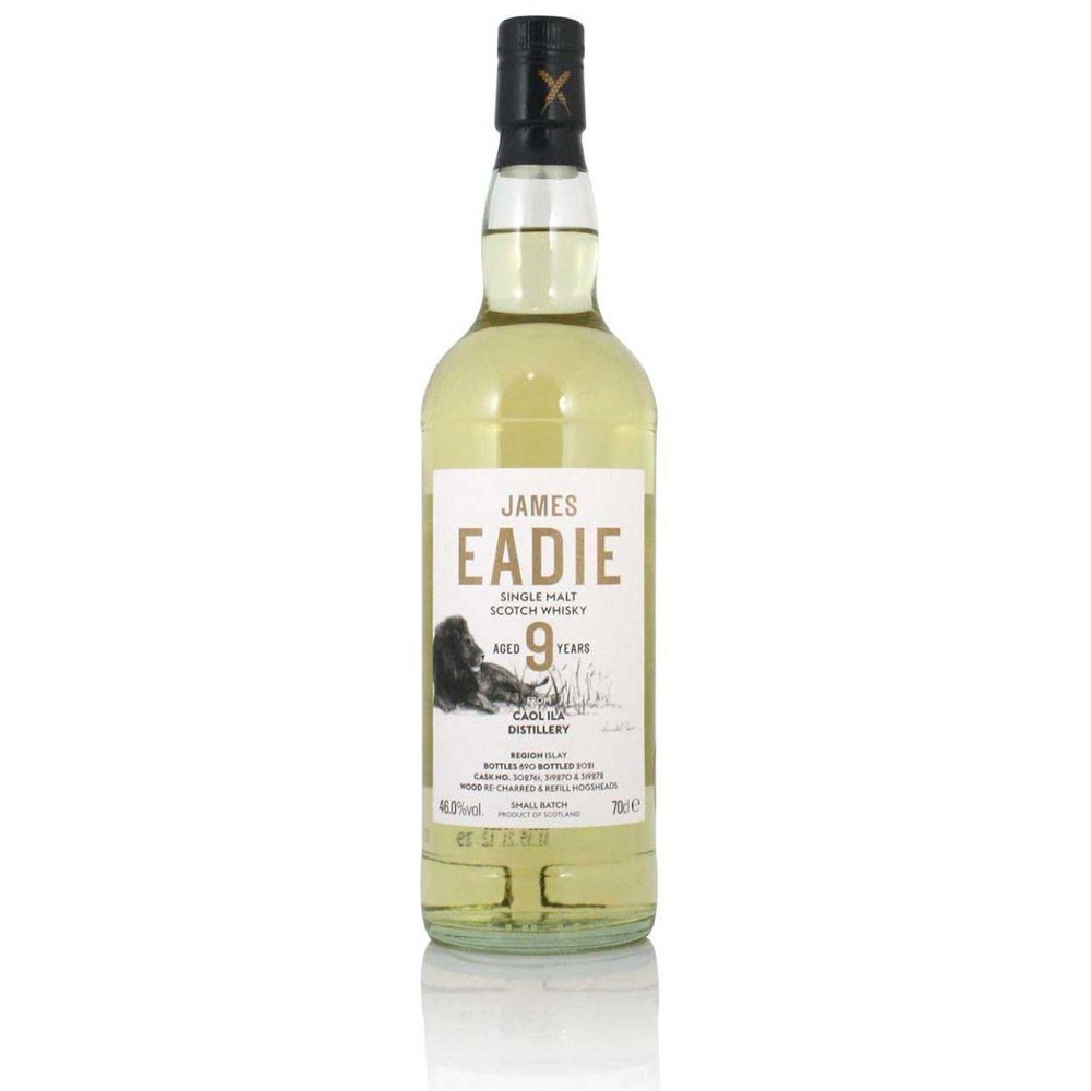 Caol Ila 9 Year Old James Eadie The Black Lion - Milroy's of Soho