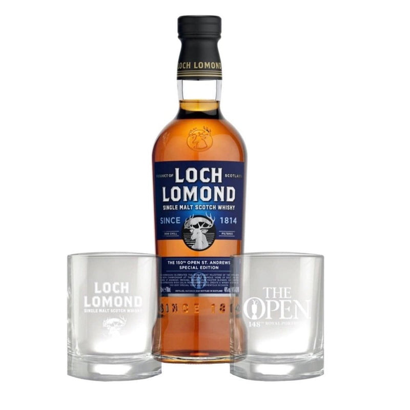 Loch Lomond Open Special Edition Gift Pack (With Glasses) - Milroy&