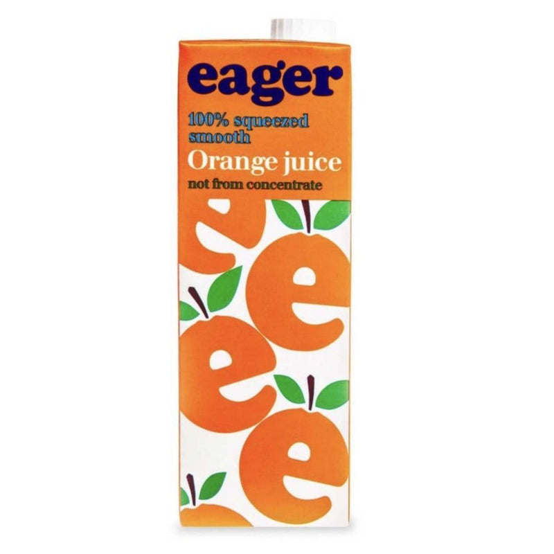 Eager Orange Juice / 1L - Milroy&