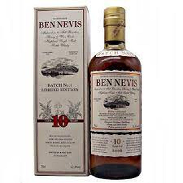 Ben Nevis 10 Year Old Cask Strength - Milroy's of Soho