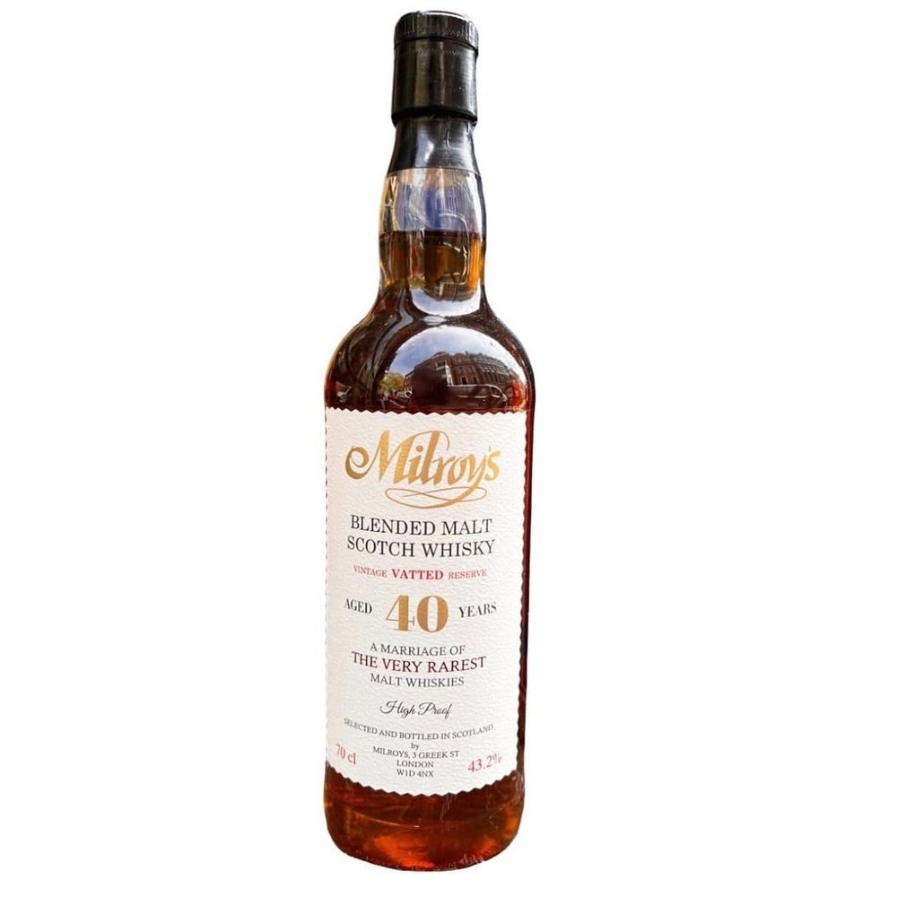 Blended Malt 40 Year Old - Milroy's of Soho