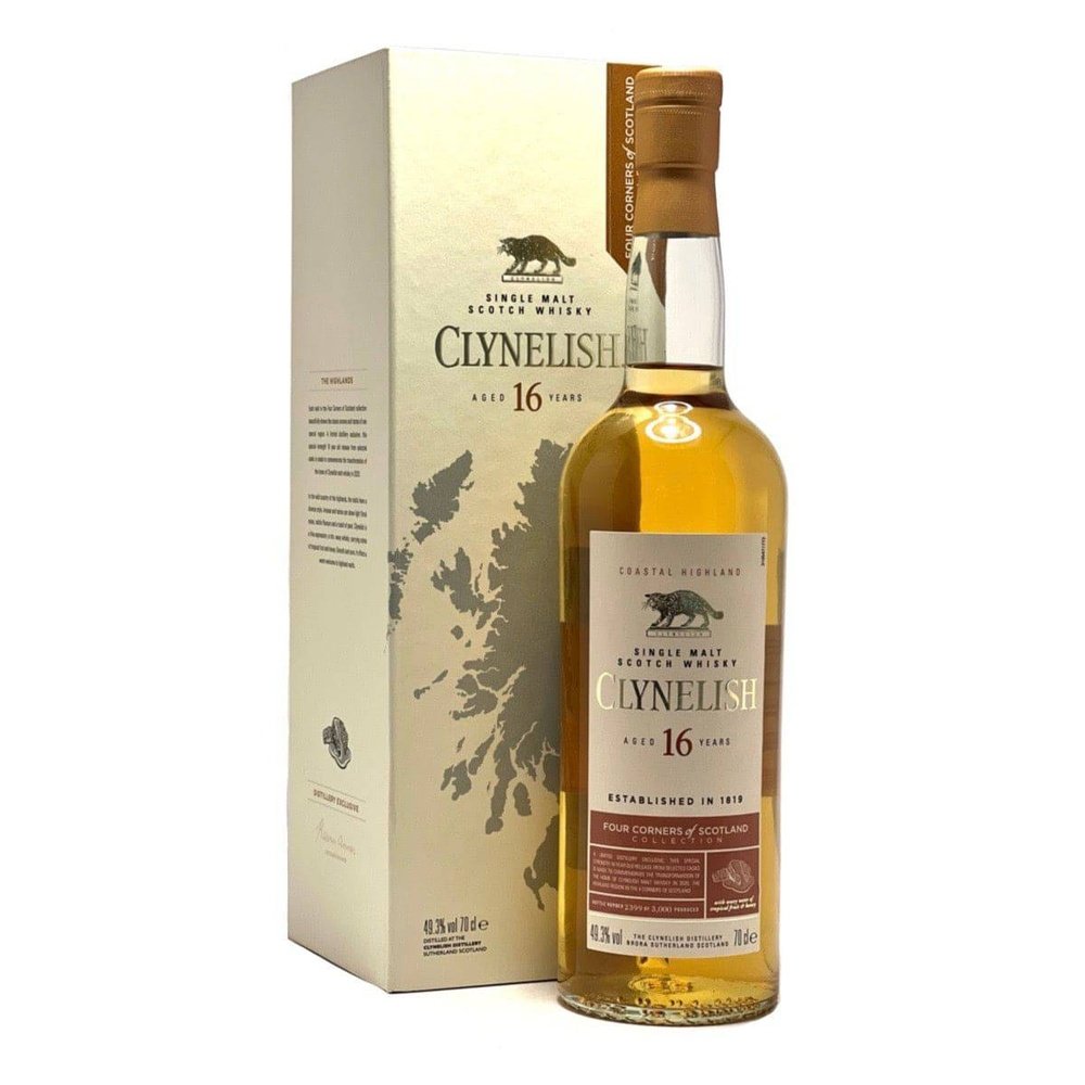 Clynelish 16 Year Old Four Corners of Scotland - Milroy's of Soho