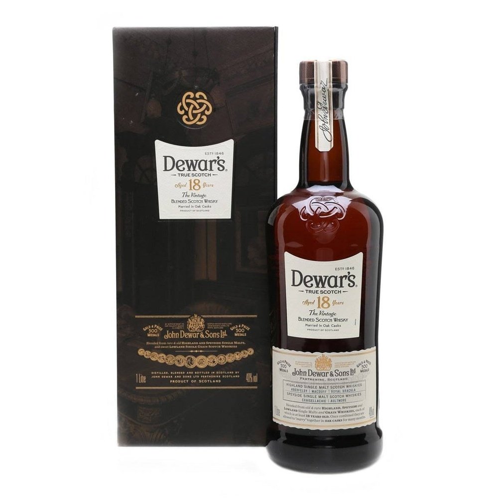 Dewar's 18 Year Old - Milroy's of Soho