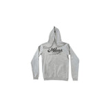 Milroy's Hoodie - Grey - Black Print S - Milroy's of Soho - DRYGOODS