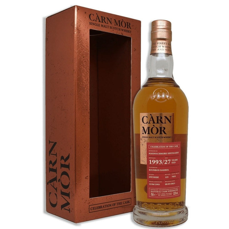 Mannochmore 27 Year Old Celebration of the Cask - Milroy&