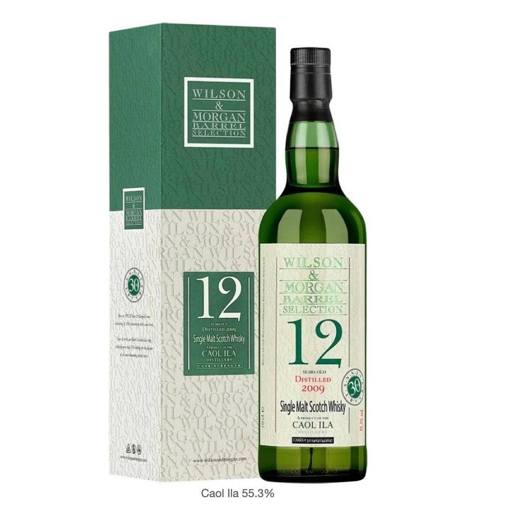 Caol Ila 12 Year Old 2009-22 Wilson & Morgan - Milroy's of Soho