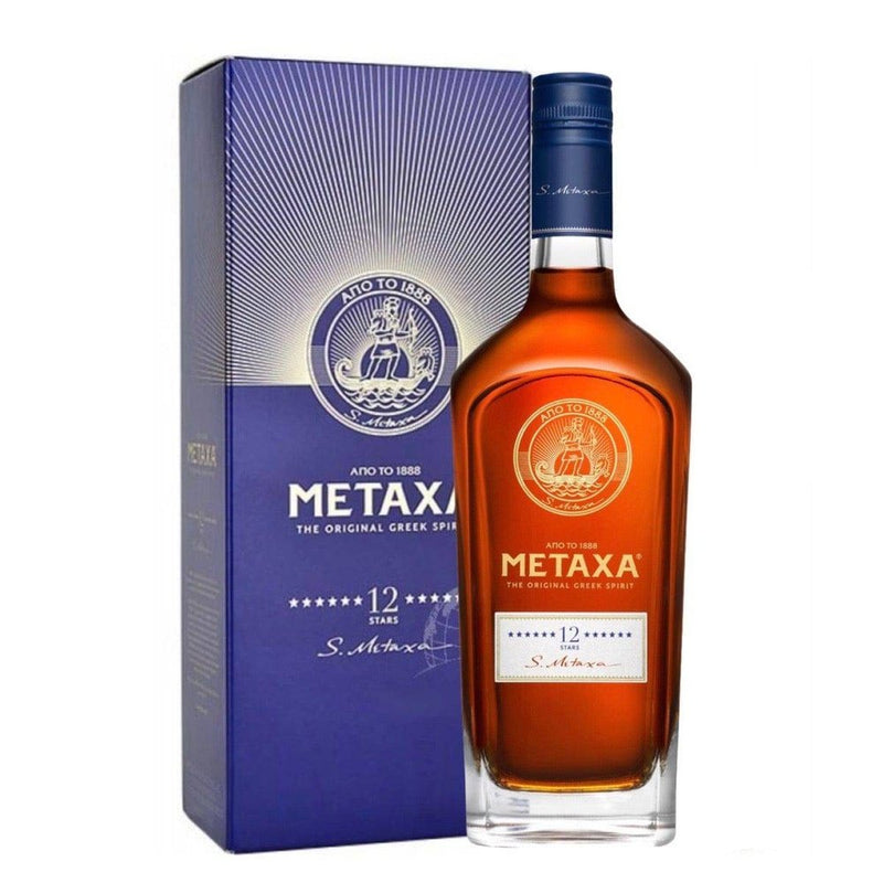 Metaxa 12 Star Brandy - Milroy&