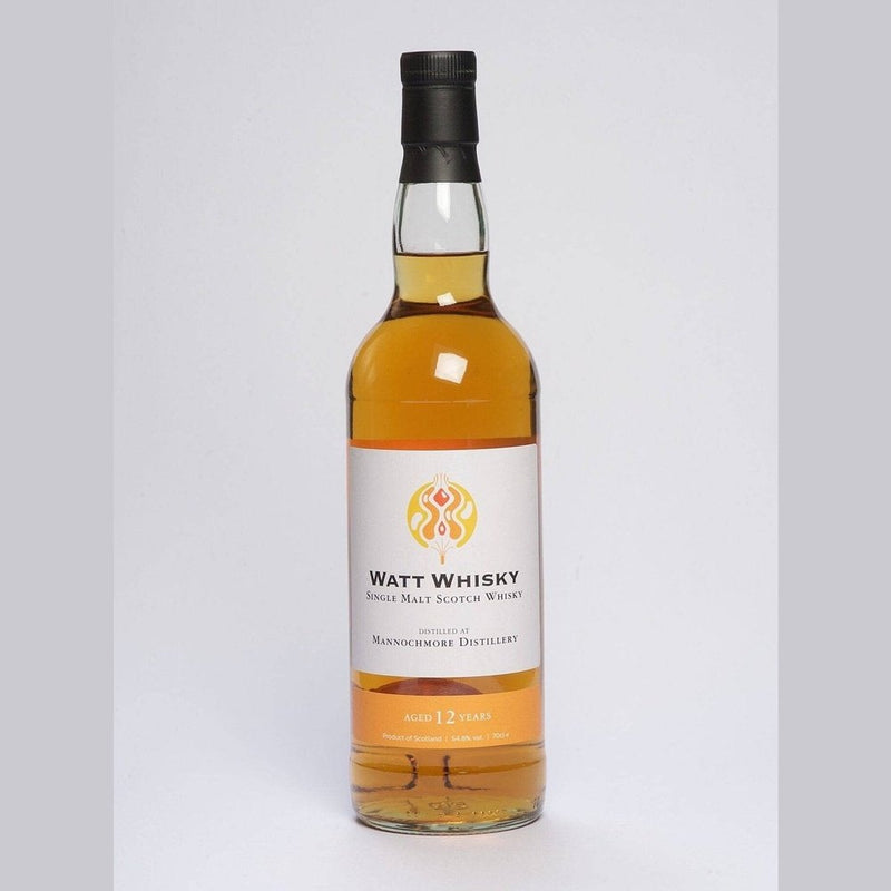 Mannochmore 12 Year Old Watt Whisky - Milroy&