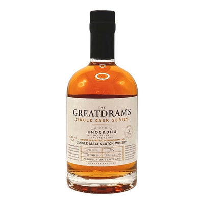 Knockdhu 8 Year Old The Great Drams - Milroy's of Soho